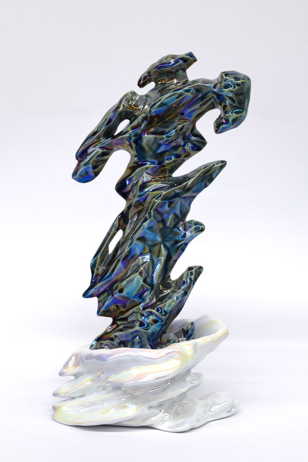 Gordon Cheung, Glitched Summit, 2025