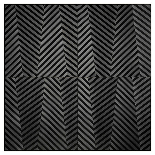 James Little Cubist Rendezvous, 2019 Oil and wax on linen 72 x 72 x 1 1/2 in 182.9 x 182.9 x 3.8 cm