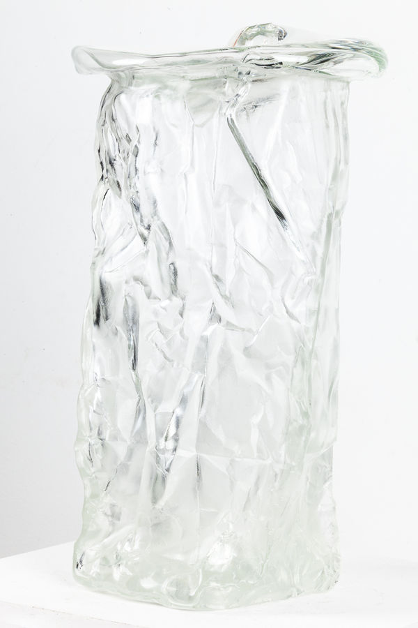 Michael Joo Single Breath Transfer, 2018 Mold-blown glass 17 x 10 x 9 in 43.2 x 25.4 x 22.9 cm