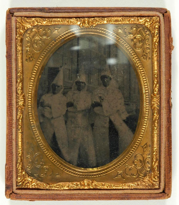 Unknown Triple Portrait American photograph