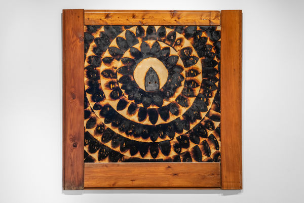 Willie Cole, Female Hothead Dancer in a Scorched Skirt, 2005