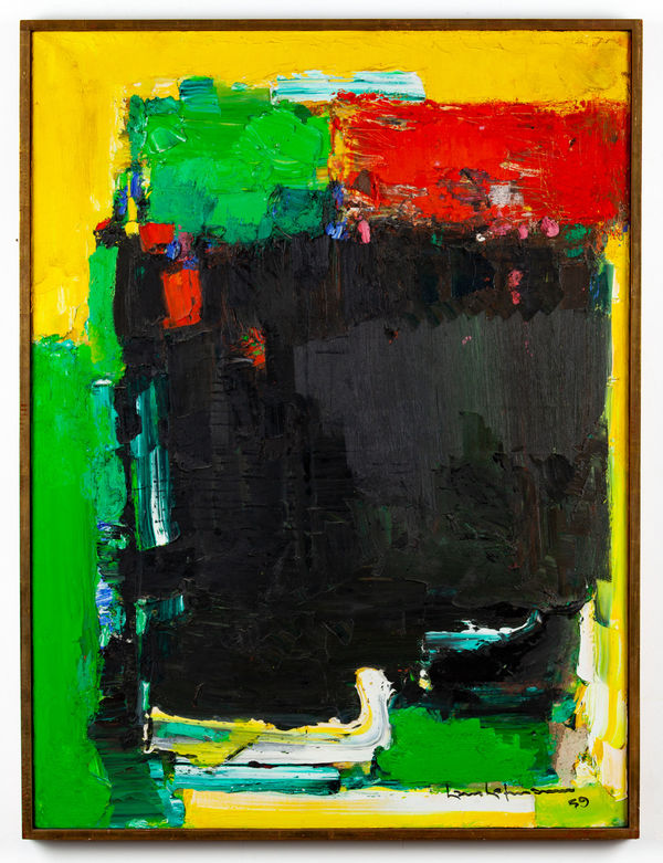 Hans Hofmann, Blissful Darkness, 1959