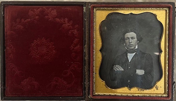 Unknown Untitled American Daguerreotype Image 2 9/16 x 2 3/16 in (6.5 x 5.6 cm)