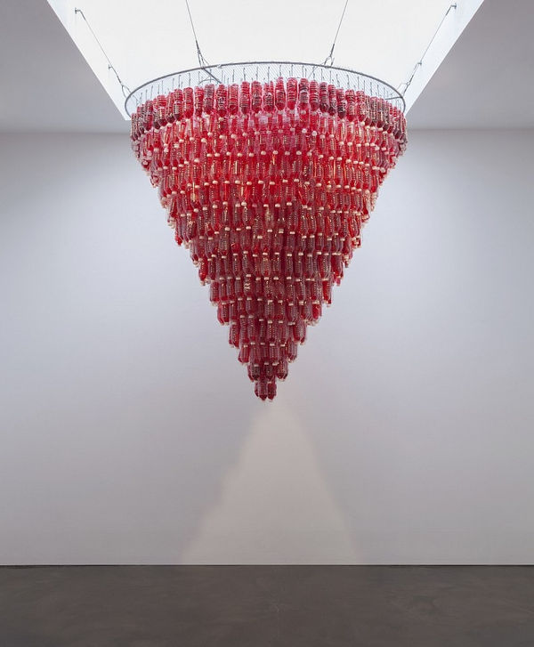 Willie Cole, Red Spirit Light, 2013