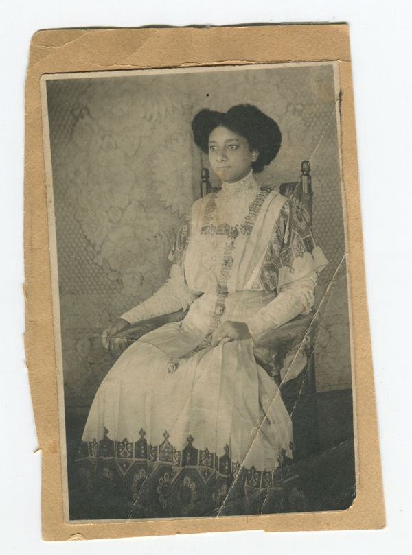 James Van Der Zee Portrait of Gaynelle Van Der Zee Gelatin silver photograph