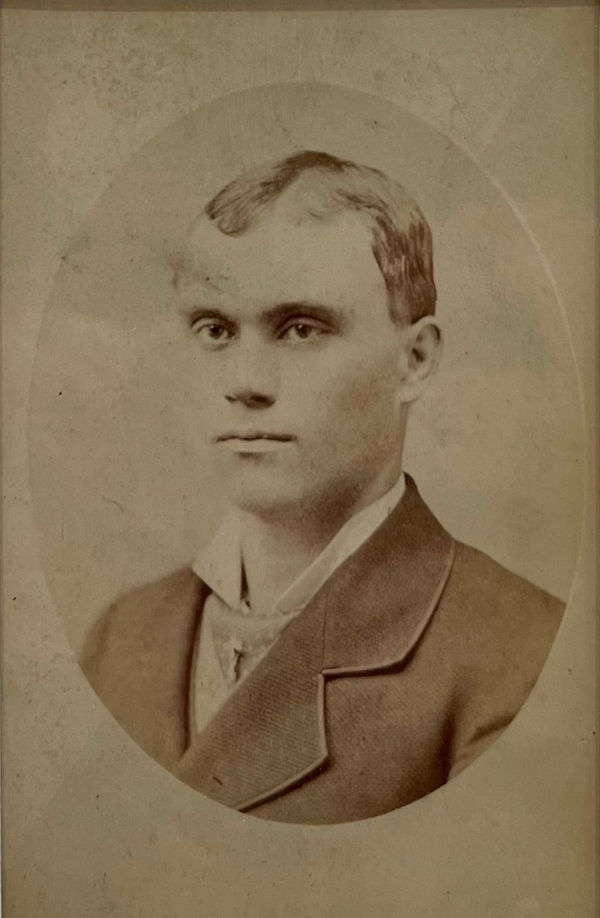 J. P. Ball Portrait of a Man Carte de visite Image: 3 1/2 x 2 3/8 in. (8.89 x 6.03 cm) Frame: 11 1/4 x 9 x 1 1/4 in. (28.58 x 22.86 x 3.18 cm)