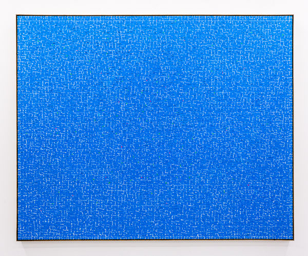 Young-Il Ahn Water SXLB 16, 2016 Oil on canvas 66 x 82 x 2 in 167.6 x 208.3 cm