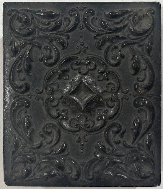 Unknown Double Portrait of a Civil War Soldier and His Wife American Tintype