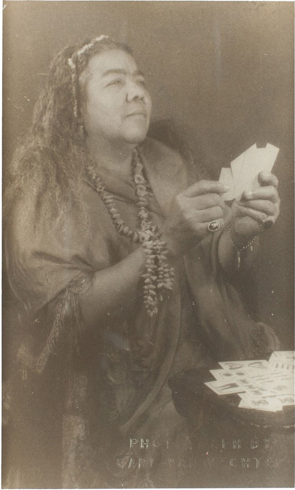 Carl Van Vechten Ma Rainey, 1950’s Silver Gelatin Print 5 3/8” x 3 3/8” image; 12” x 10” framed