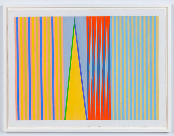 James Little b. 1952(Study for) If only, 2010 Raw pigment on paper 22 x 30 in 55.9 x 76.2 cm