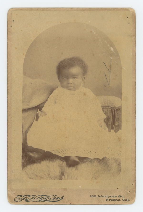 E. R. Higgins Untitled (Portrait of an Infant) American photograph