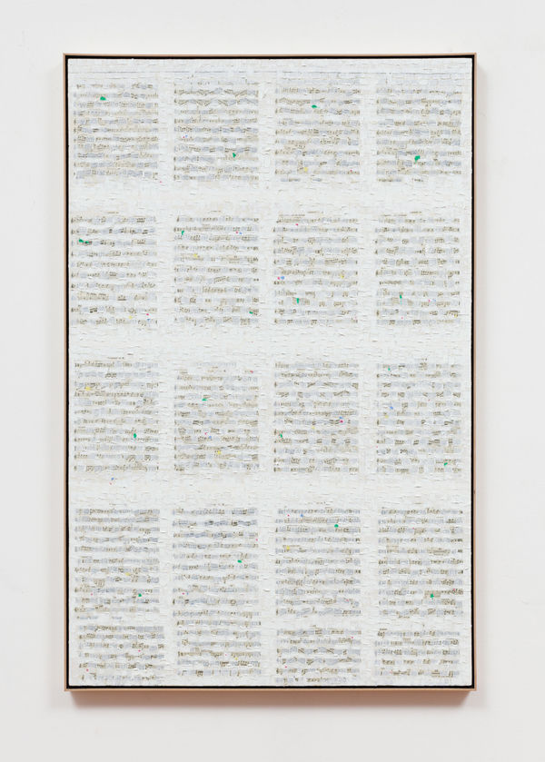 Young-Il Ahn Water DLMN 17, 2017 Oil on canvas 56 x 36 in 142.2 x 91.4 cm