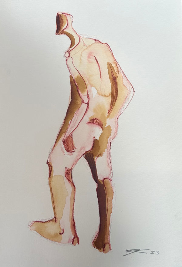 Robert Delves, Mimesis Study VII, 2023