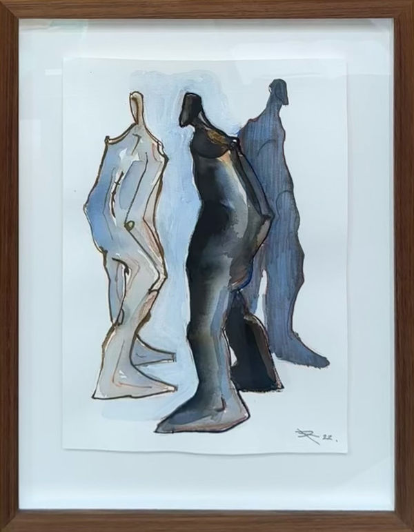 Robert Delves, Mimesis Study XII, 2022