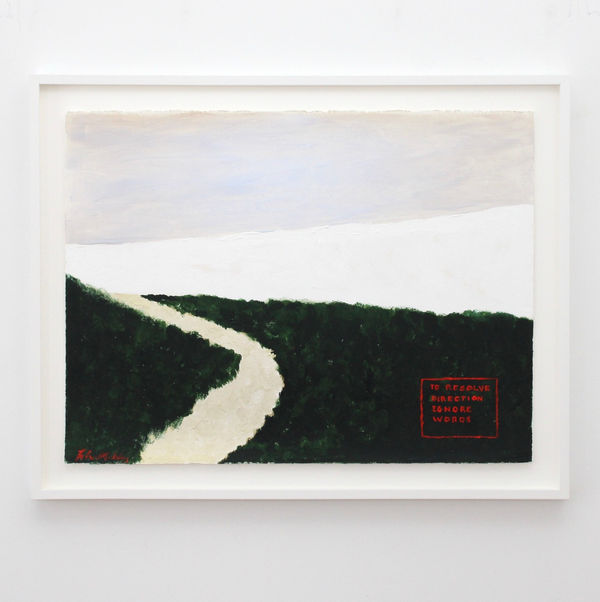 Ed Schlossberg, To Resolve Direction Ignore Words, 2021