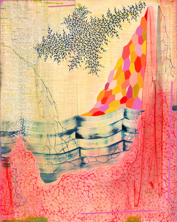 Gabe Brown, Neon Mountain, 2018