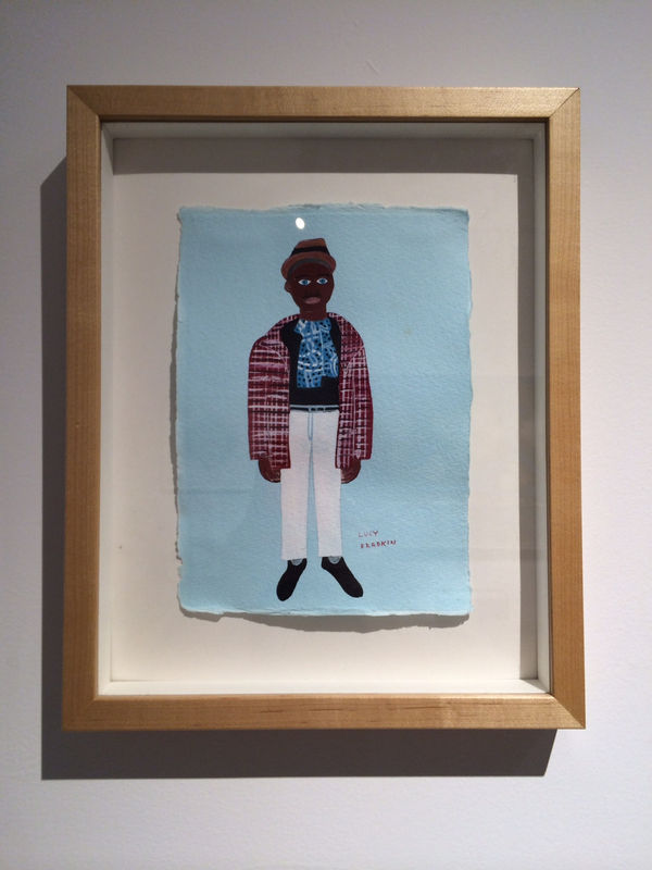 Additional Inventory, Lucy Fradkin, Untitled Blue Background