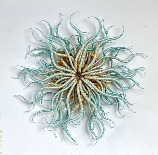 Catherine Latson Specimen 29, 2023 26 x 26 x 4 inches (unframed), 32 x 32 x 5.25 inches (framed in acrylic shadowbox)