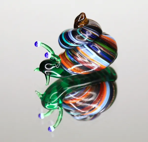 Elijah Schwartz, Multi Avent Green Snail, 2020