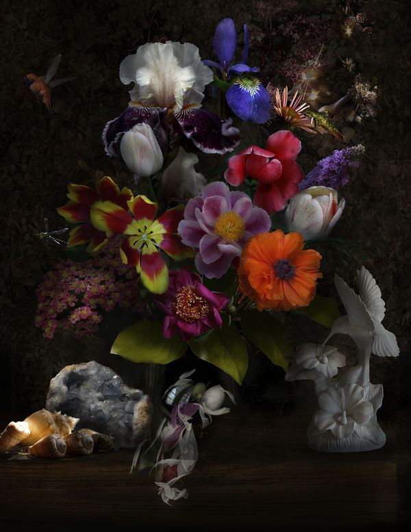 Additional Inventory, Lisa A. Frank, Still Life with Hummingbirds, 2013