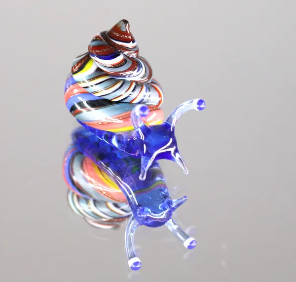 Elijah Schwartz, Mixed Avent Blue Snail, 2020