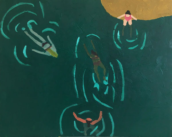 Sophie Treppendahl, Swimming Hole, 2019