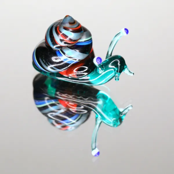 Elijah Schwartz, Turquoise Snail, 2020