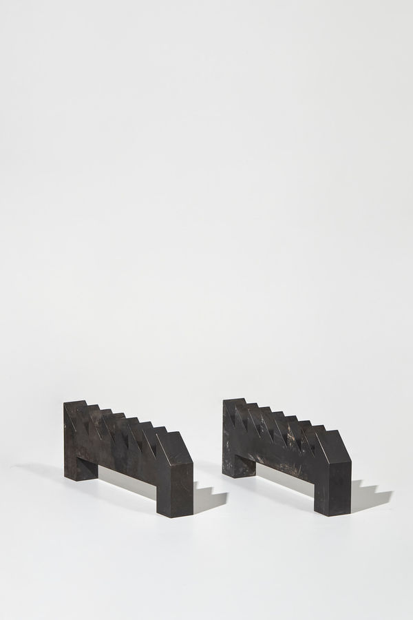 Paire de chenets Firedog