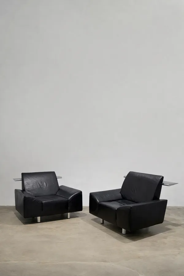 Paire de fauteuils Prince de Fribourg et Treyer