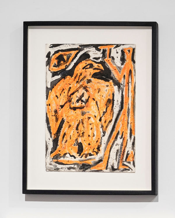 A.R. Penck, Man Adler 6, 1998