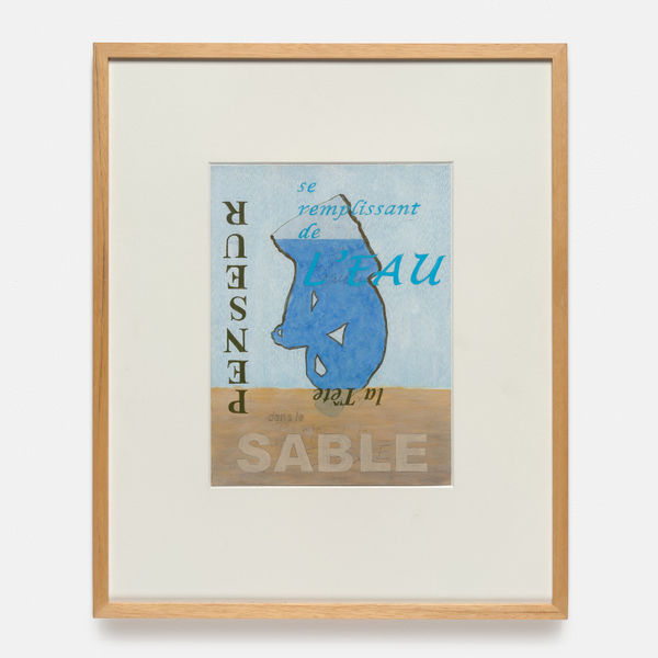 Leo Copers, Penseur la Tête dans le sable (se remplissant de l'Eau), 2015