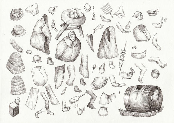 Antoine Roegiers, FRAGMENTS, LES GRAS, 2019