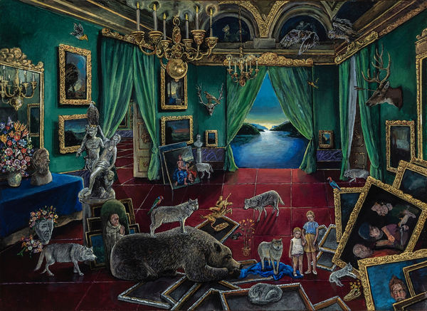 Enrique Marty, Non-melancholic scenes (series), 2020-2022