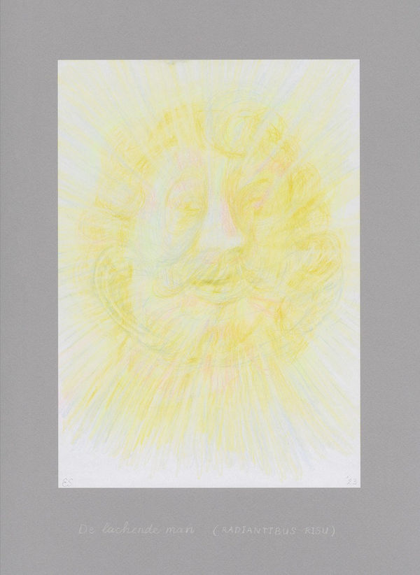 Elly Strik, De lachende man (RADIANTIBUS RISU), 2023