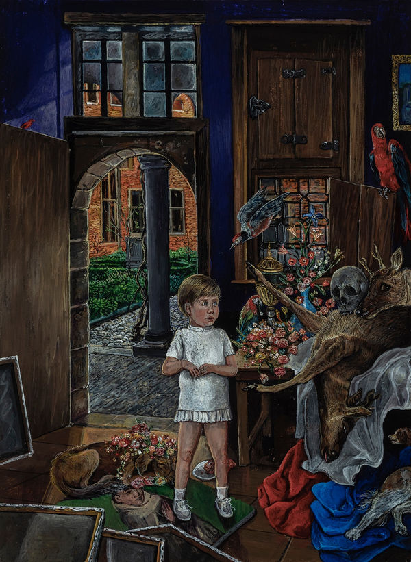 Enrique Marty, Non-melancholic scenes (series), 2020-2022