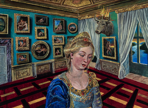 Enrique Marty, Non-melancholic scenes (series), 2020-2022