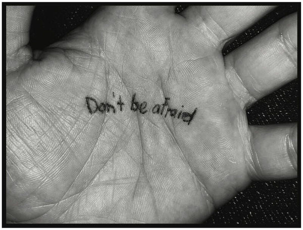 Nasan Tur, Don't be afraid, 2018