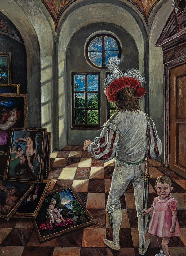 Enrique Marty, Non-melancholic scenes (series), 2020-2022