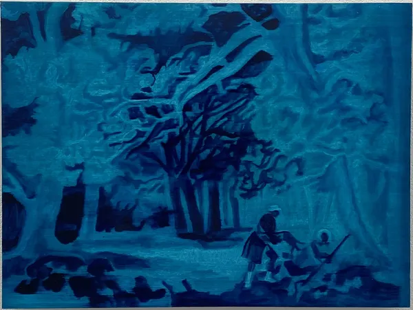 Paul Nugent, The Hunters No.2 (Negative) , 2026