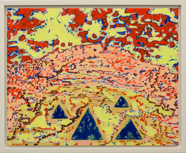 Richard Proffitt, untitled (pyramids), 2024