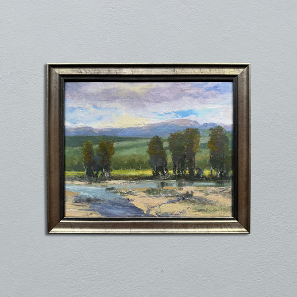 Jane Wallis, AMONG THE GROS VENTRE RIVER