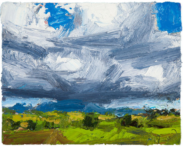 Allan MacDonald Ben Wyvis, 2019 oil on canvas 20cm x 25cm