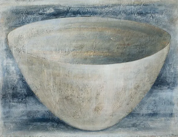 Peter White bowl painting