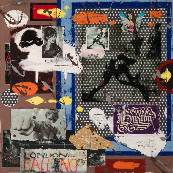 Colin Brown London, 2019 mixed media 40cm x 40cm
