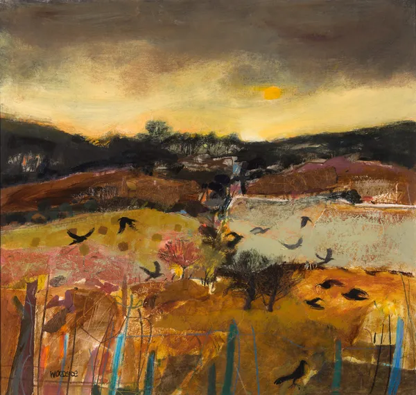 Christine Woodside artist | dark valley fife | Kilmorack Gallery