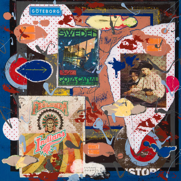 Colin Brown Gothenburg, 2019 mixed media 40cm x 40cm