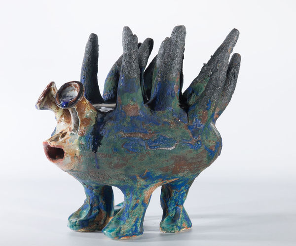 Lotte Glob Harold, 2022 ceramic 30cm (h) x 34cm x 30cm