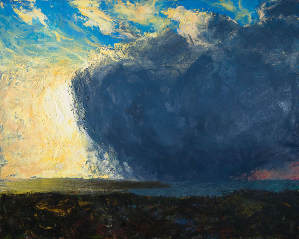 Allan MacDonald | yellow blue green | Kilmorack Gallery