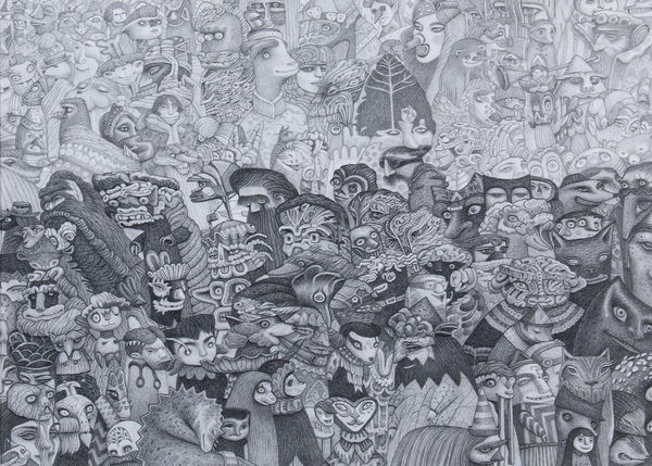 PAMELA TAIT Sunny and Shaddowy Trees Glen Afric