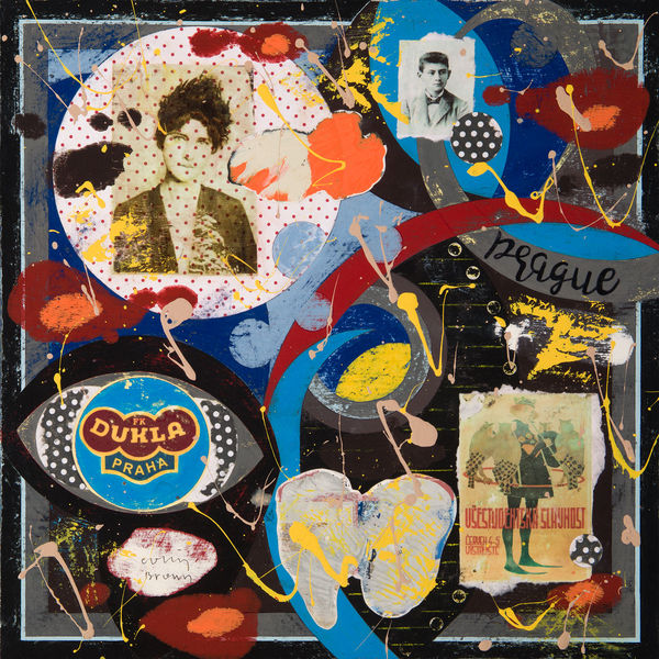 Colin Brown Prague, 2019 mixed media 40cm x 40cm